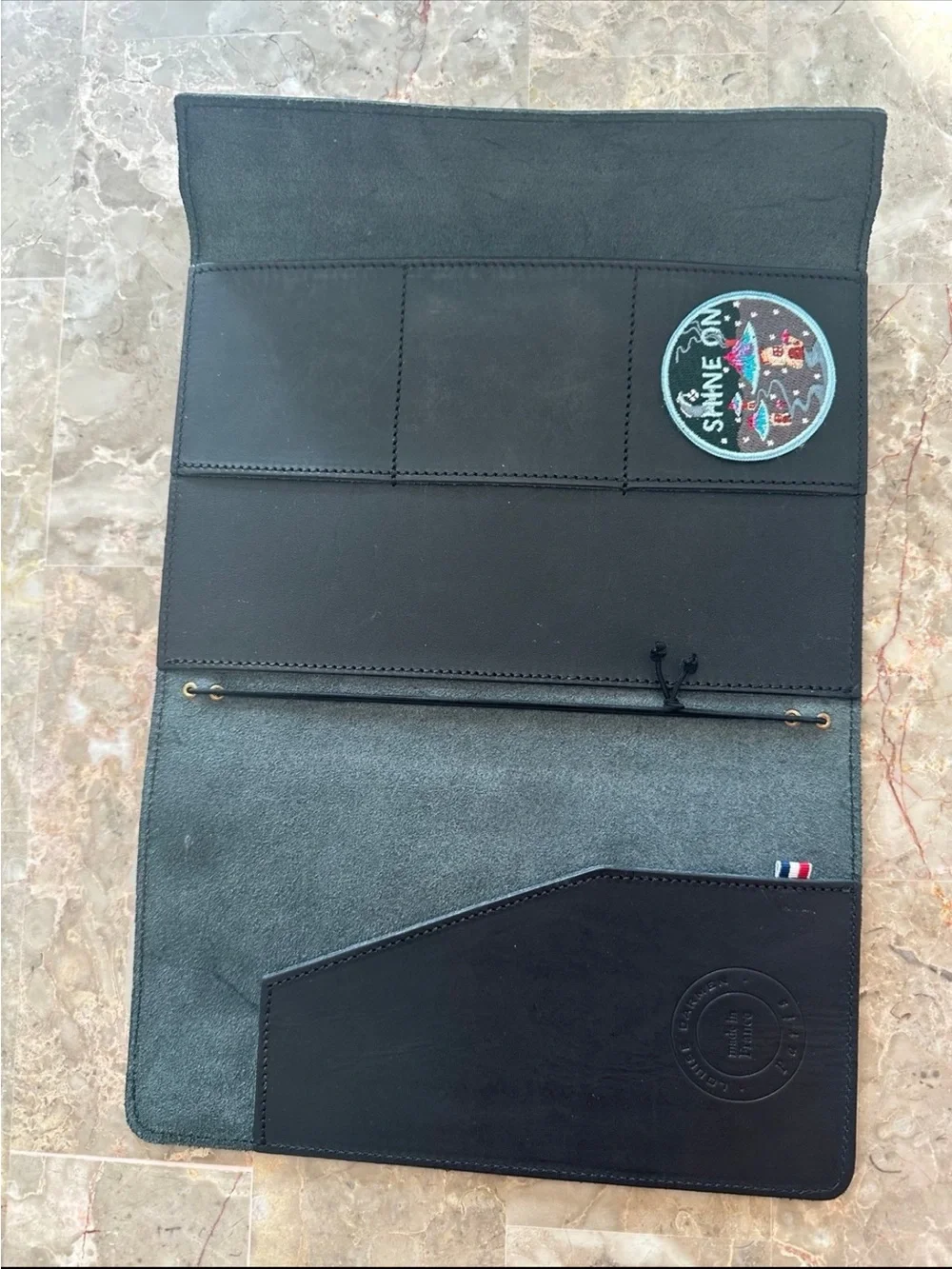 Louis Carmen Organizer Journal Cover with Elastic Closure